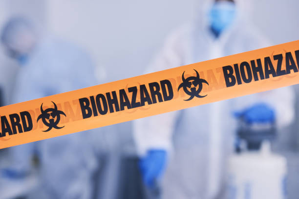 Professional Blood Cleanup technician working in Lewisburg, OH